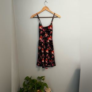 Flowy floral dress